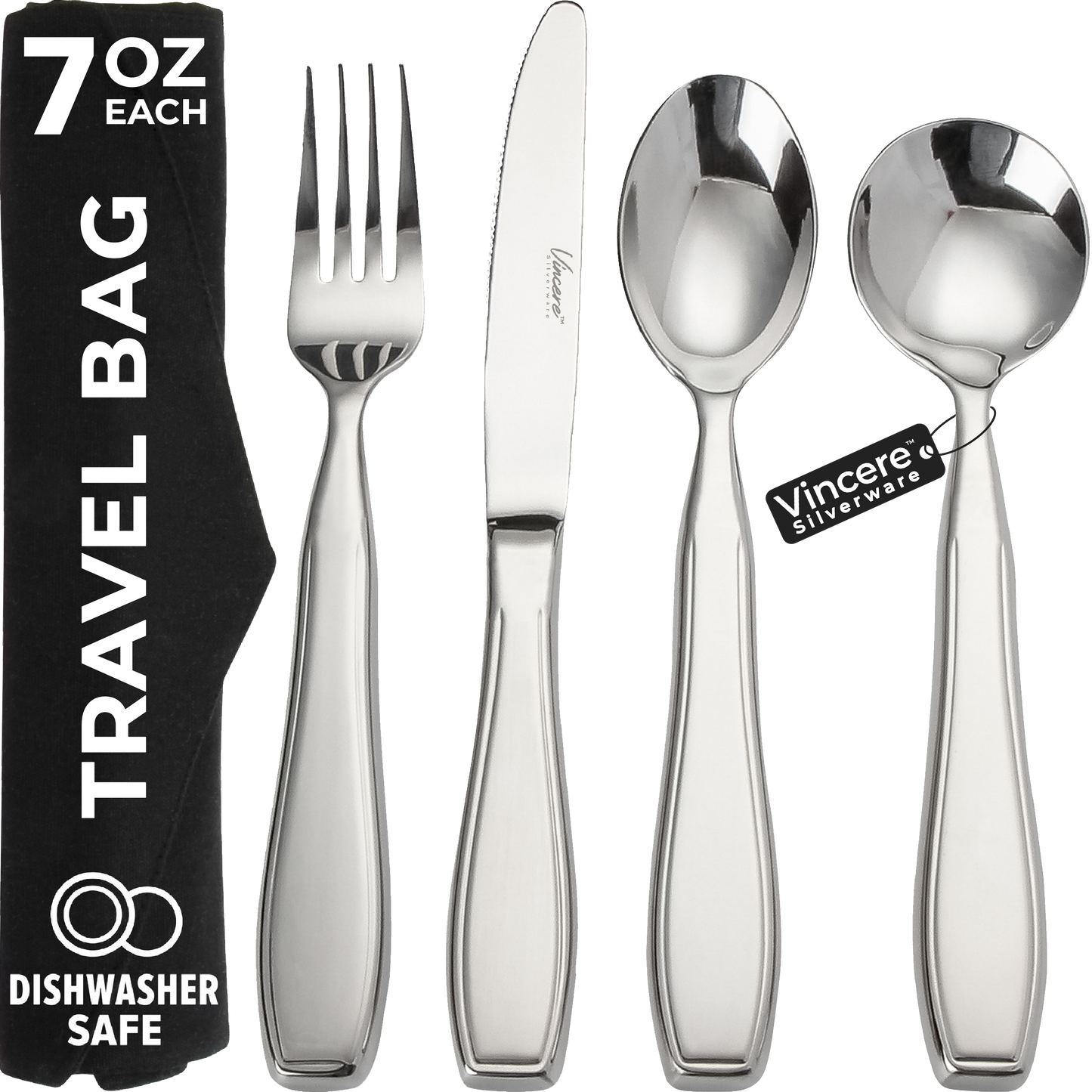 Heavy Weighted Utensils Set for Tremors & Parkinsons